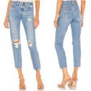Levi's Wedgie Icon Fit in Authentically Yours | Distressed & Busted | VGUC | 27